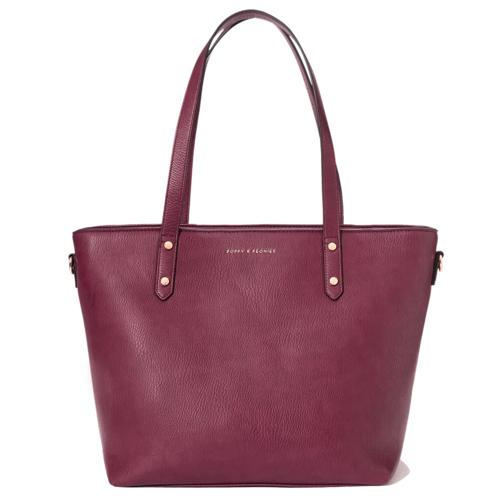 GO-GETTER TOTE berry