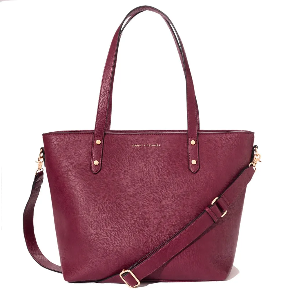 GO-GETTER TOTE berry