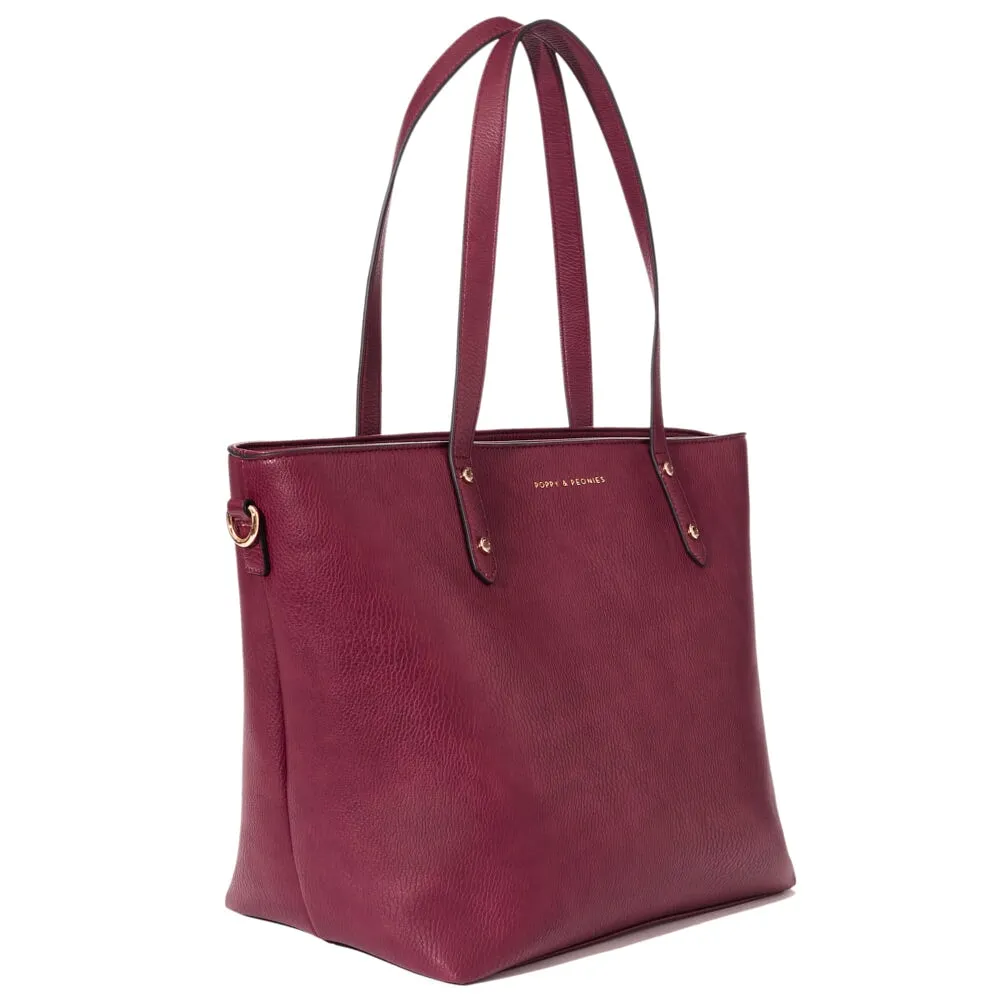 GO-GETTER TOTE berry