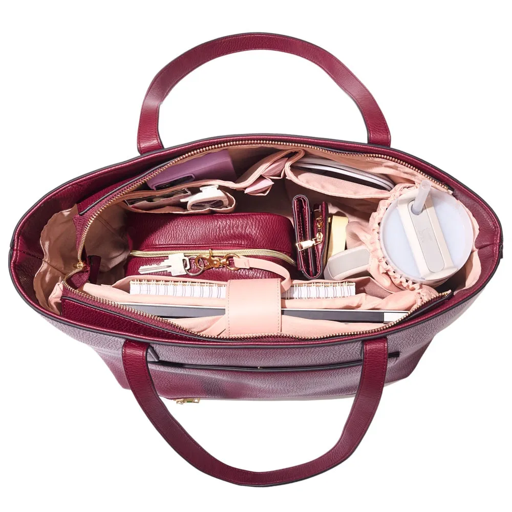 GO-GETTER TOTE berry