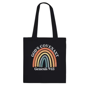 God's Covenant Rainbow Premium Tote Bag