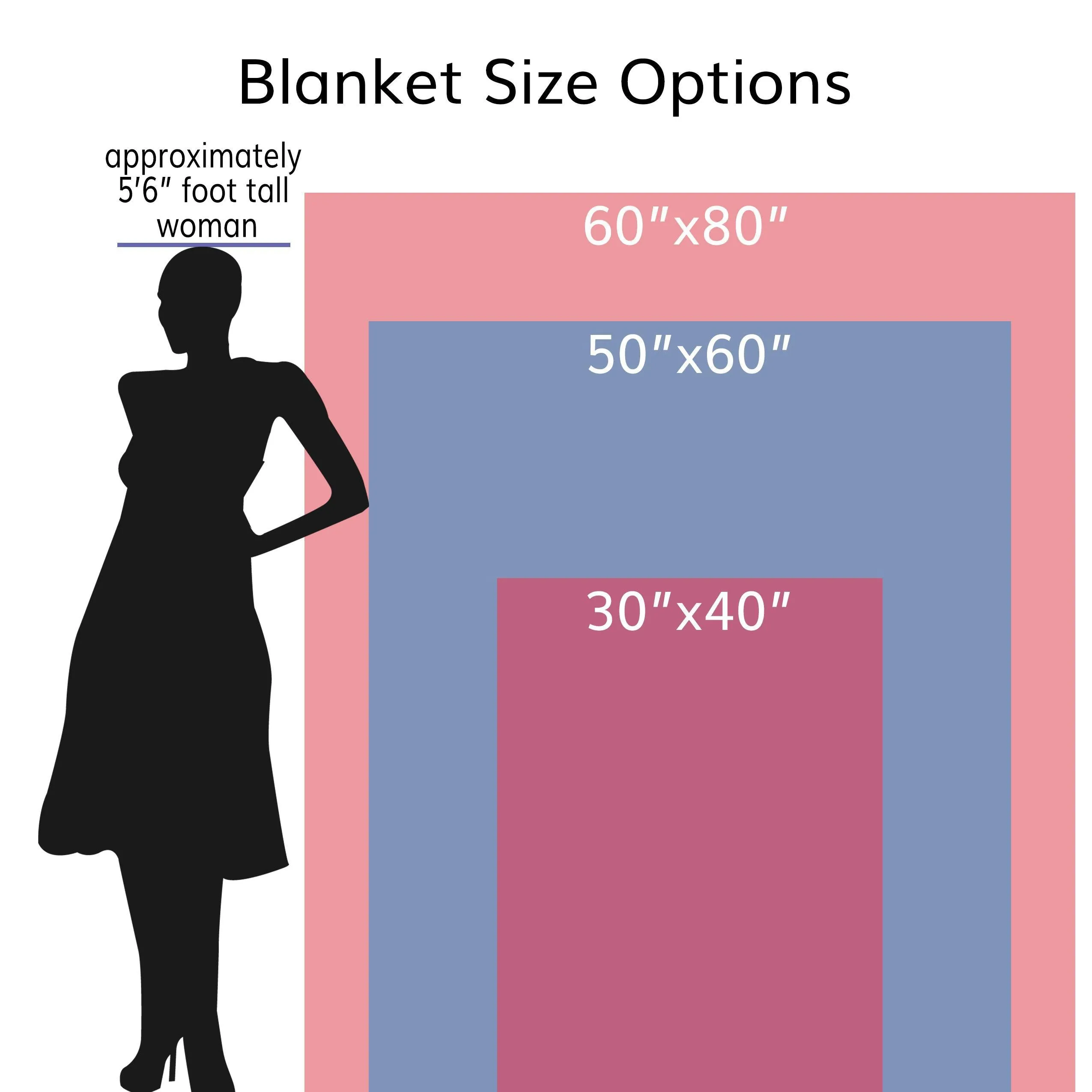 Good Vibes Only Tropical Hawaiian Flower Blanket