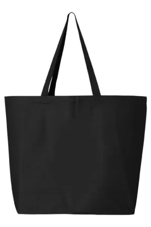 Green Chinoiserie Tree Canvas Jumbo Tote
