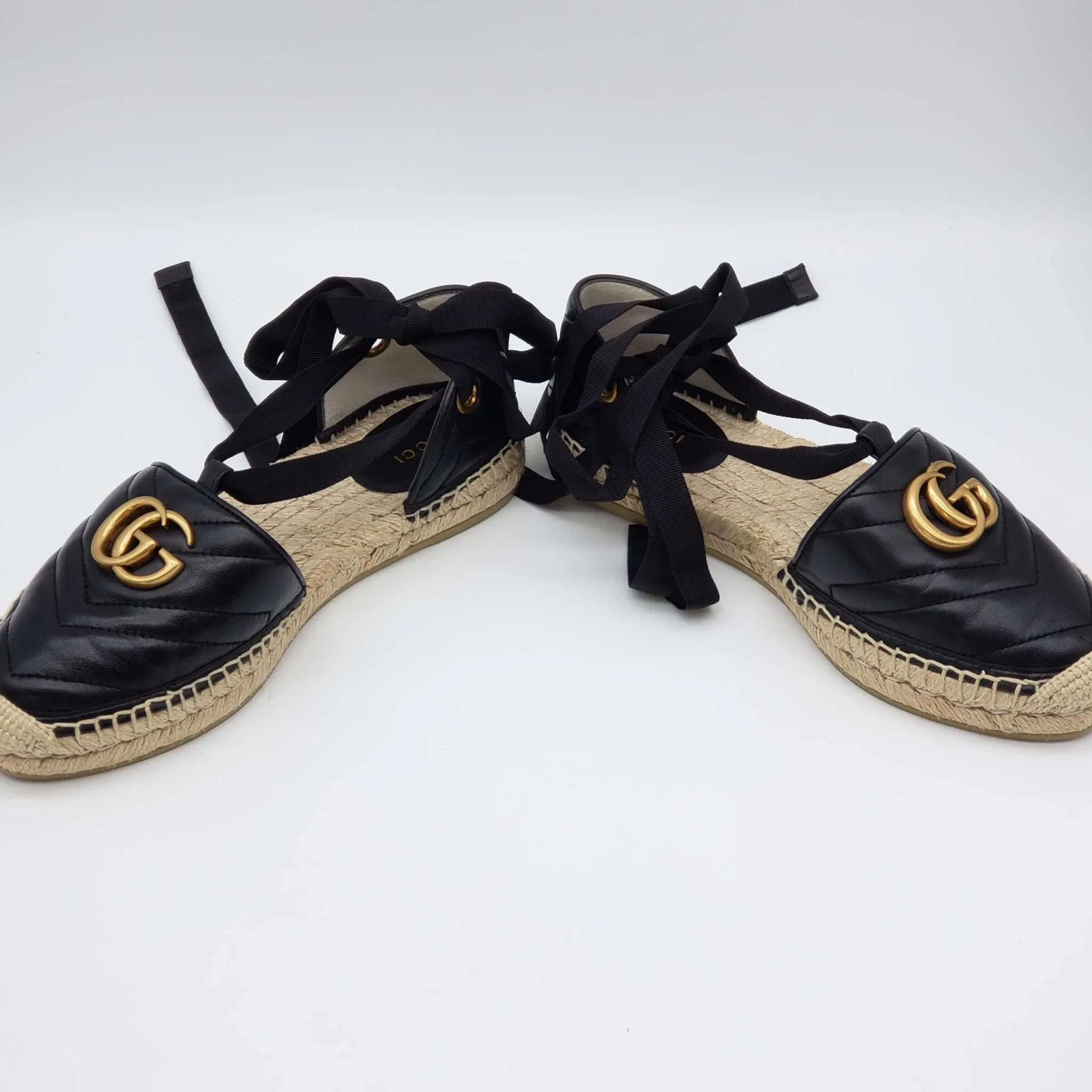 Gucci Sandals GG Marmont Espadrille Shoes
