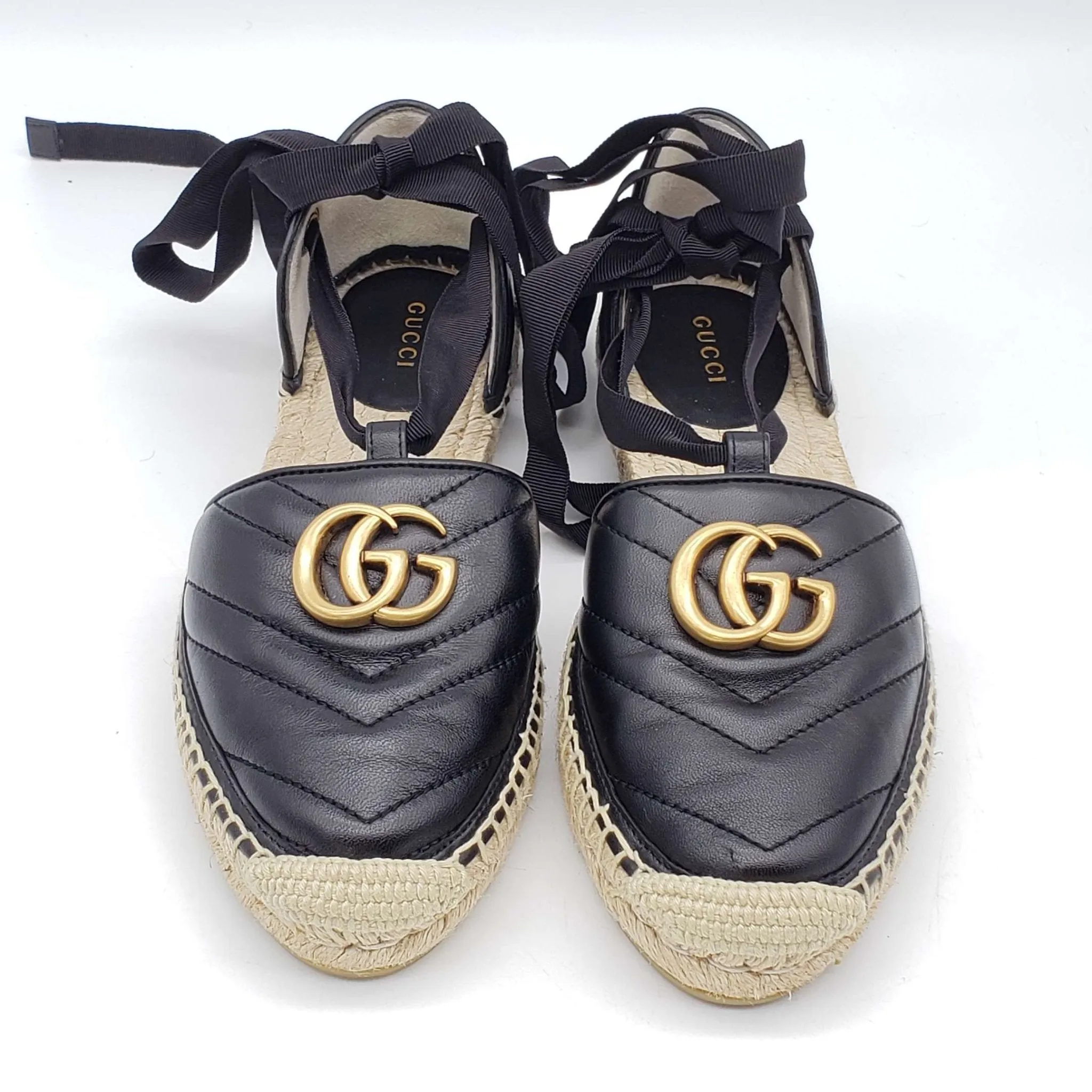 Gucci Sandals GG Marmont Espadrille Shoes