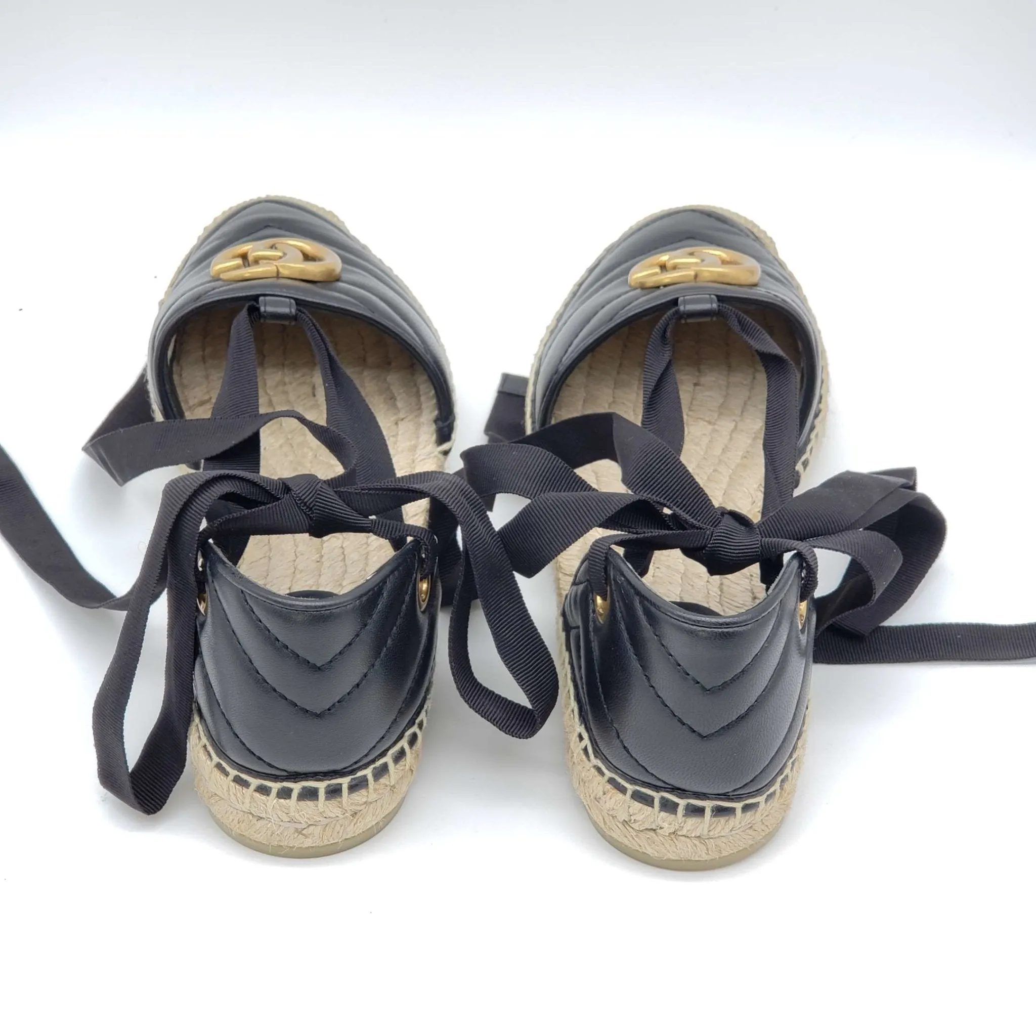 Gucci Sandals GG Marmont Espadrille Shoes