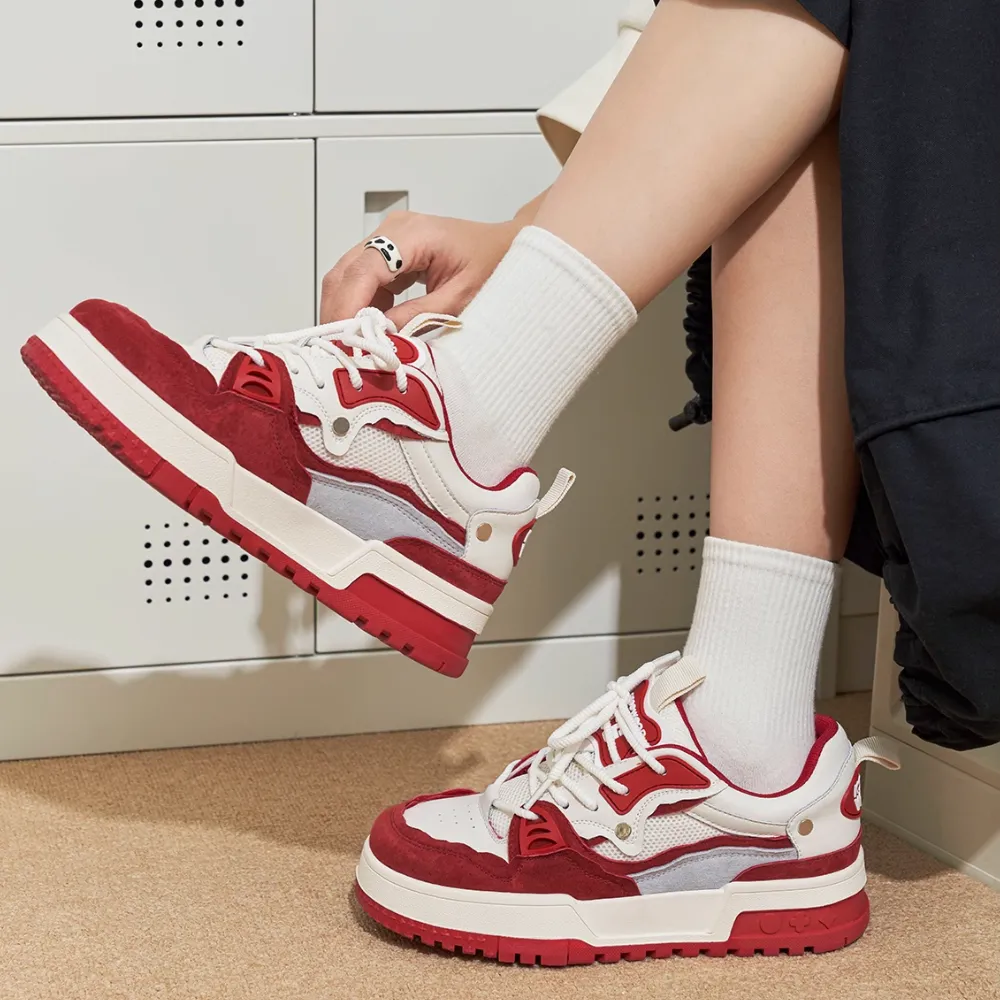 H-Block |Casual Contrasting Color Breathable Sneakers