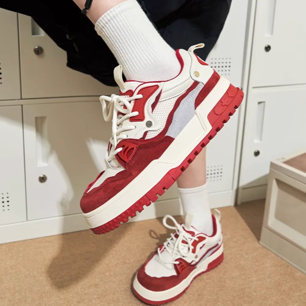H-Block |Casual Contrasting Color Breathable Sneakers