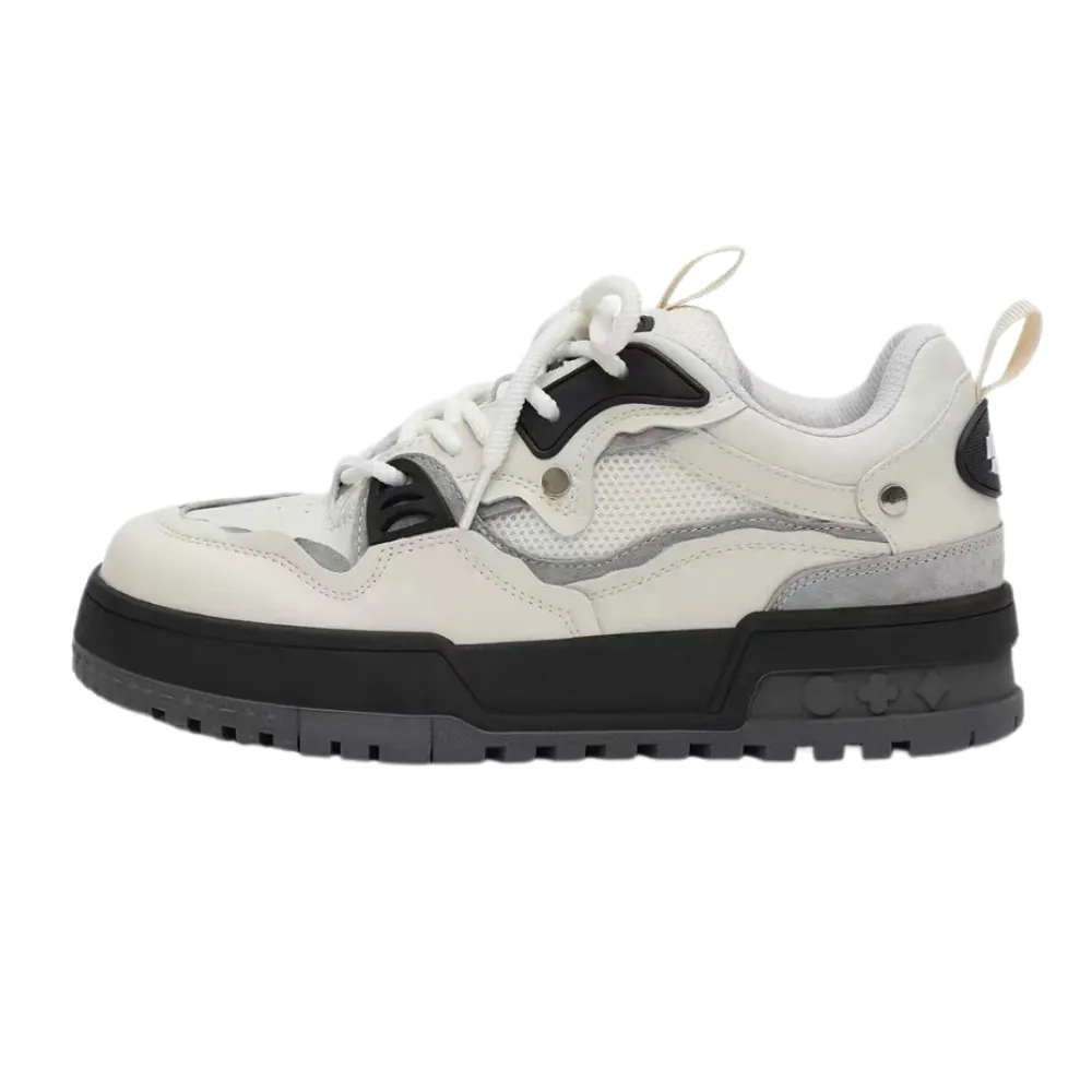 H-Block |Casual Contrasting Color Breathable Sneakers
