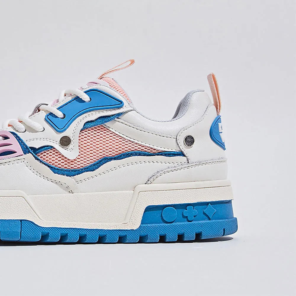 H-Block |Casual Contrasting Color Breathable Sneakers