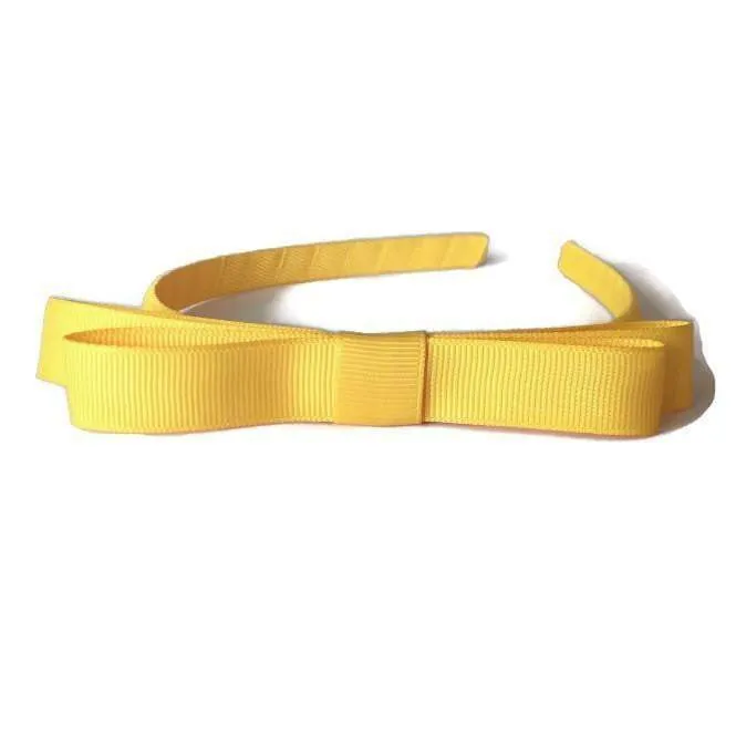 Headband with Tuxedo Bow