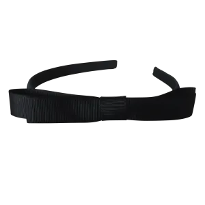 Headband with Tuxedo Bow