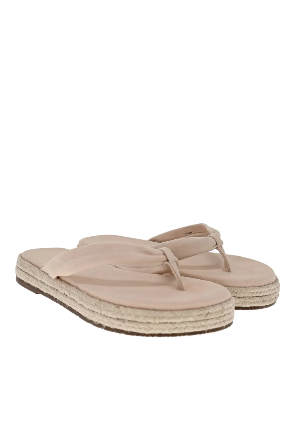 Hera Suede Platform Espadrille Sandals