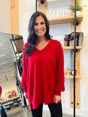 Hollyberry Oversized Sweater