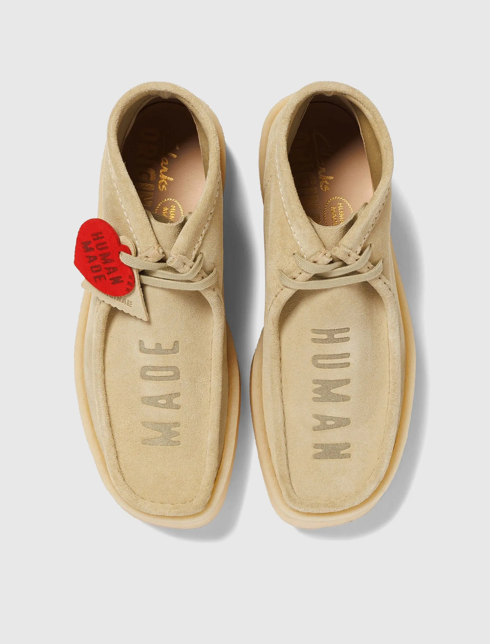 HUMAN MADE WALLABEE "MAPLE"