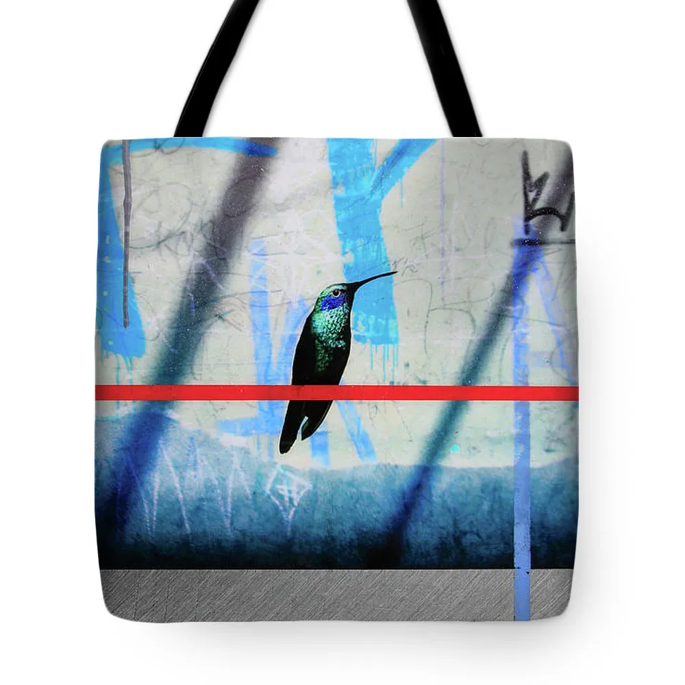 Humming Bird Grafitti - Tote Bag