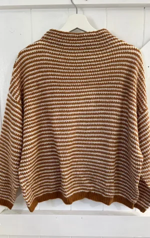 Indi & Cold High Neck Knit
