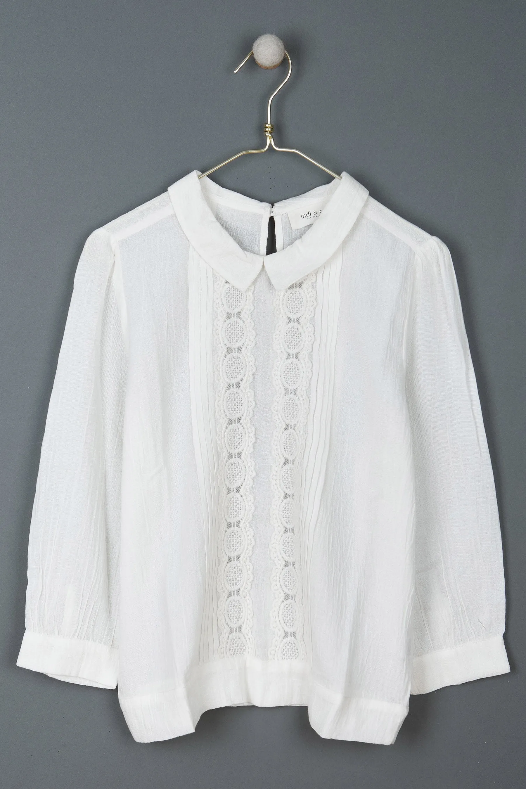 Indi & Cold Renata Blouse (Ecru) - FINAL SALE