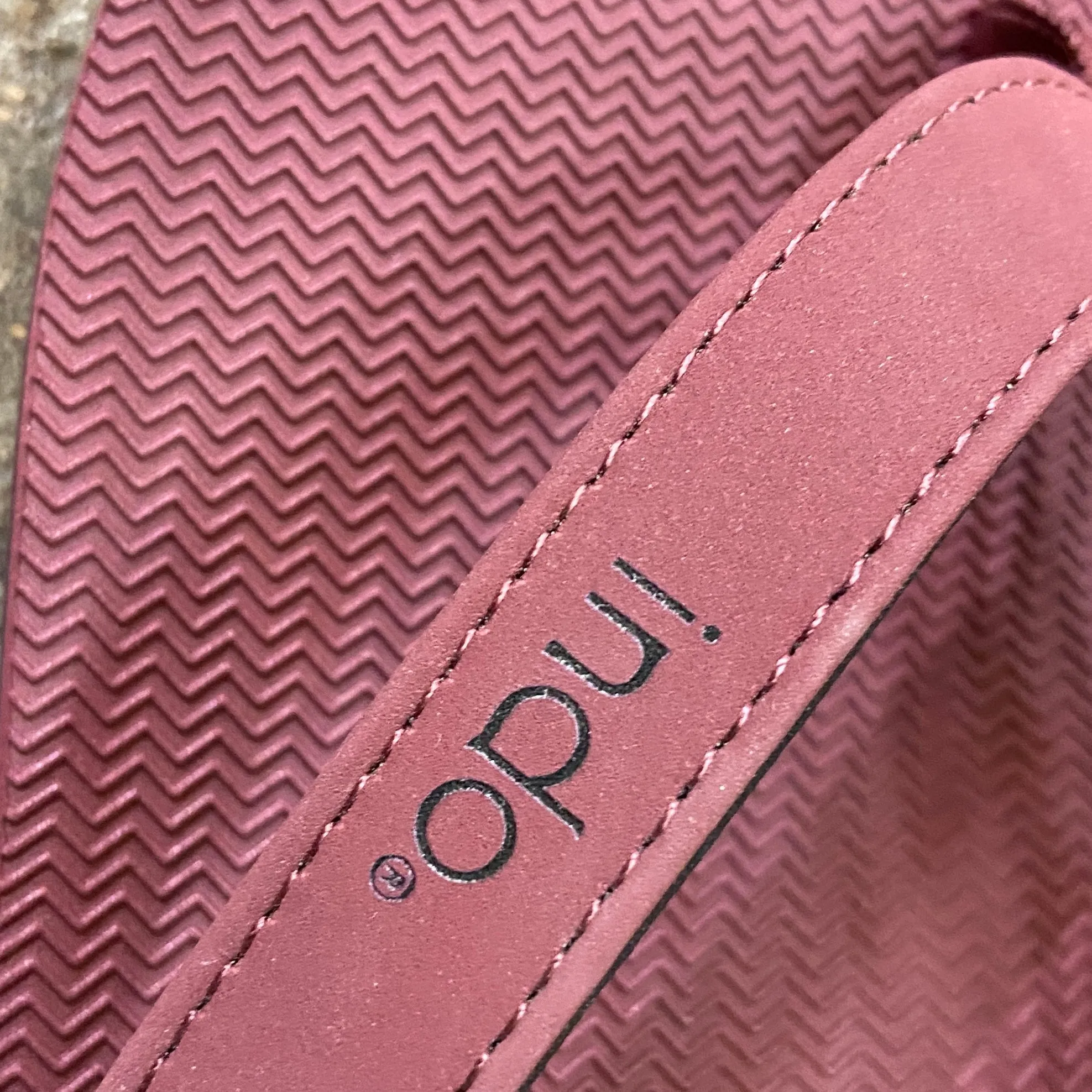 INDOSOLE   MEN'S ESSNTLS FLIP FLOP   BURGANDY