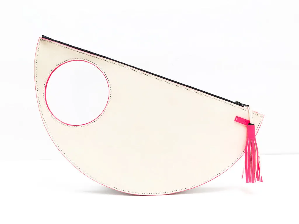 Irving in White/Black/Neon Pink - Limited Edition