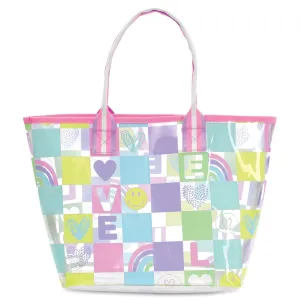 Iscream Talk About Love Clear Tote Bag