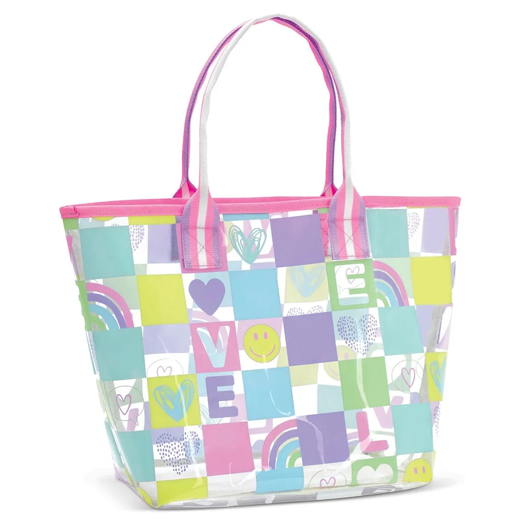 Iscream Talk About Love Clear Tote Bag