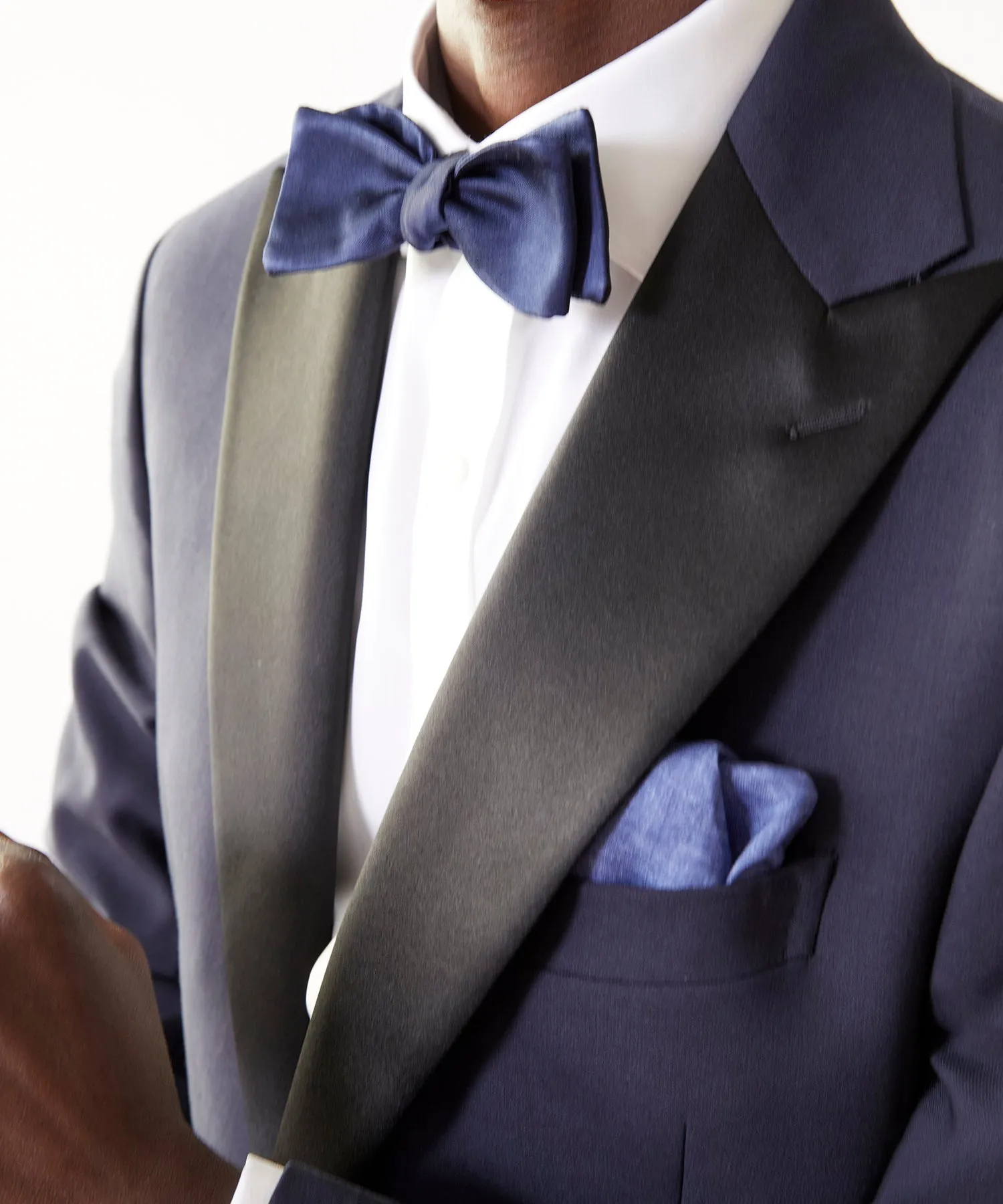 Italian Peak Lapel Tuxedo in Navy