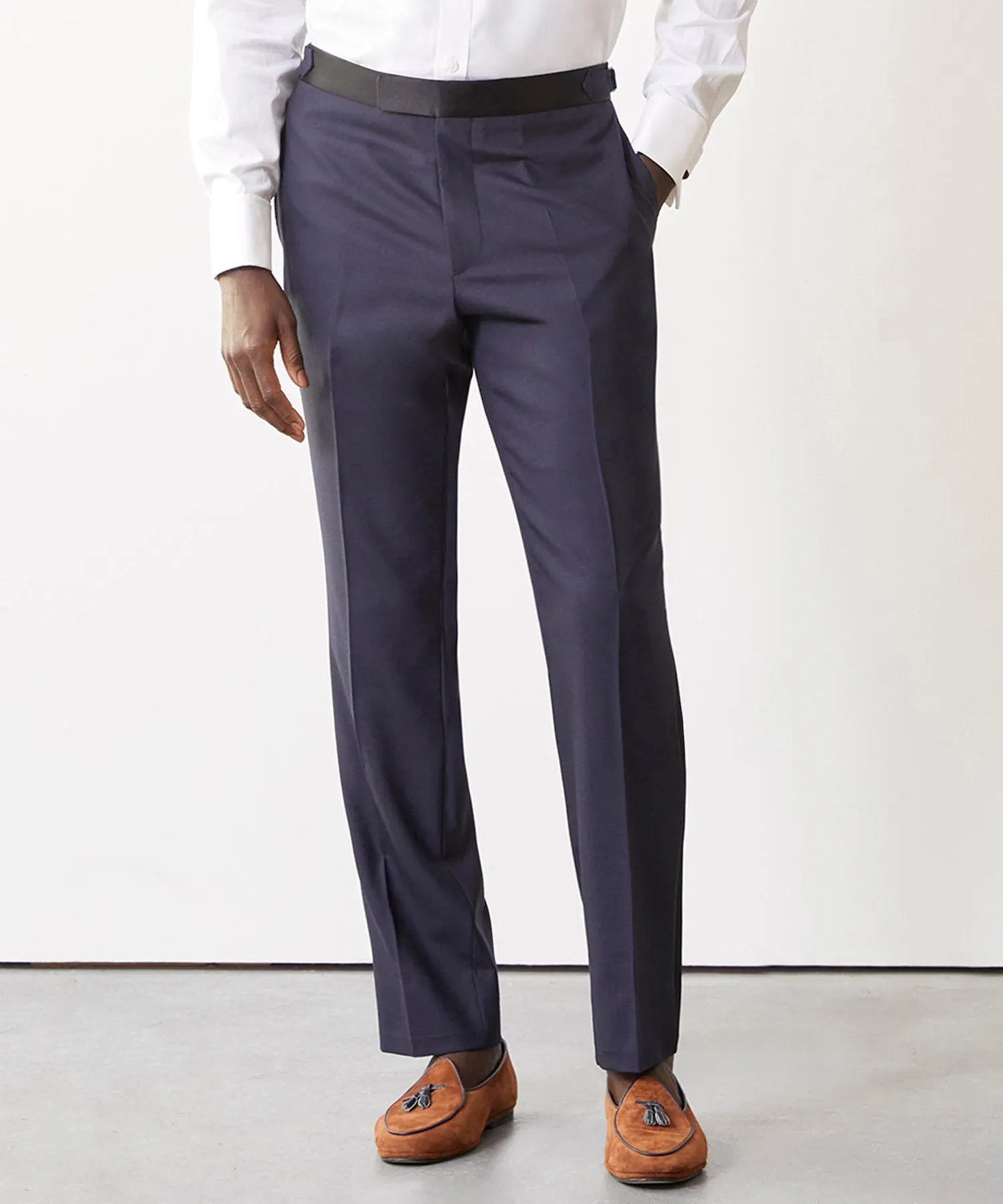 Italian Peak Lapel Tuxedo in Navy