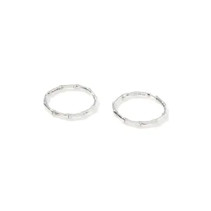 John Hardy Bamboo Hoop Earrings