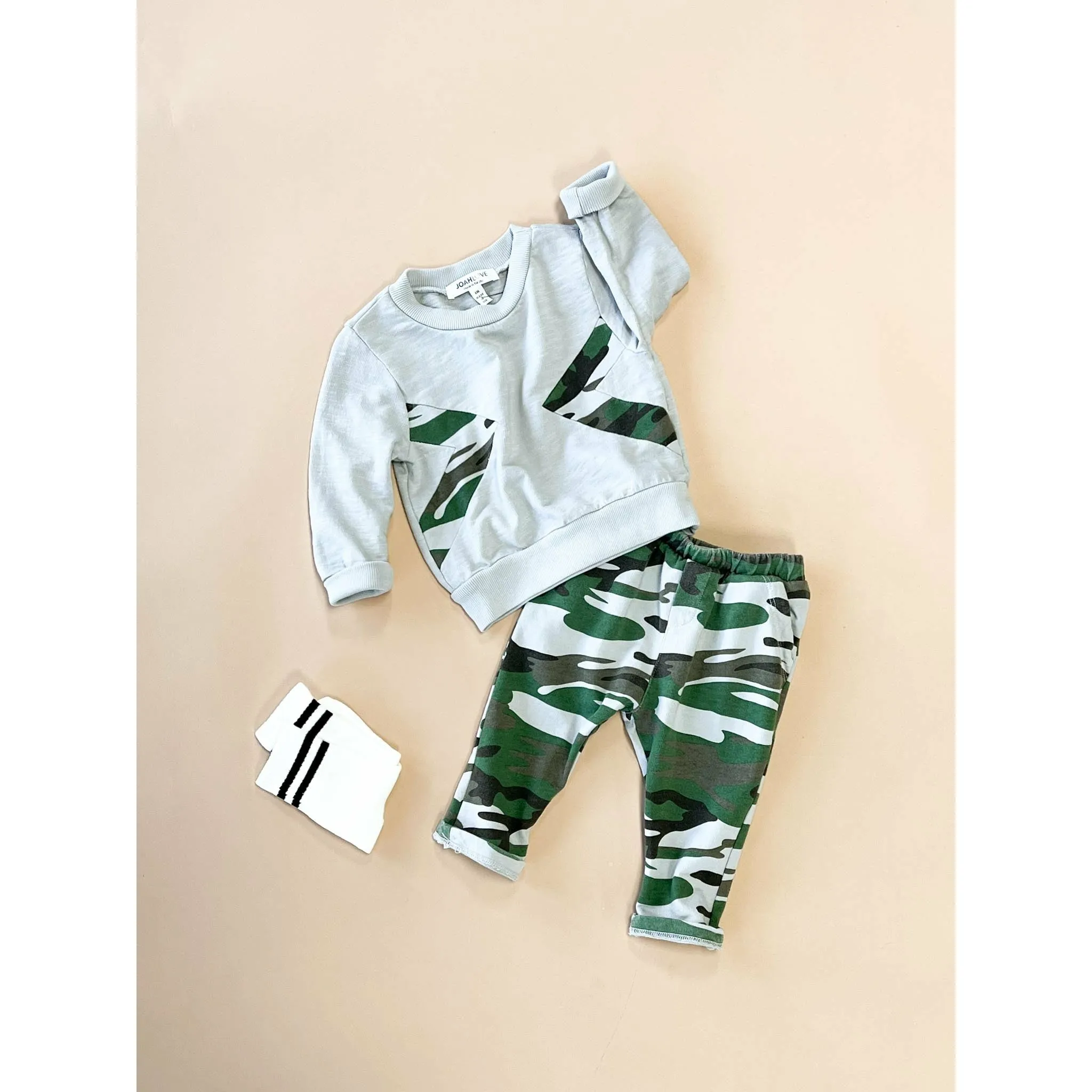 Joss Pant | Camo | Ash