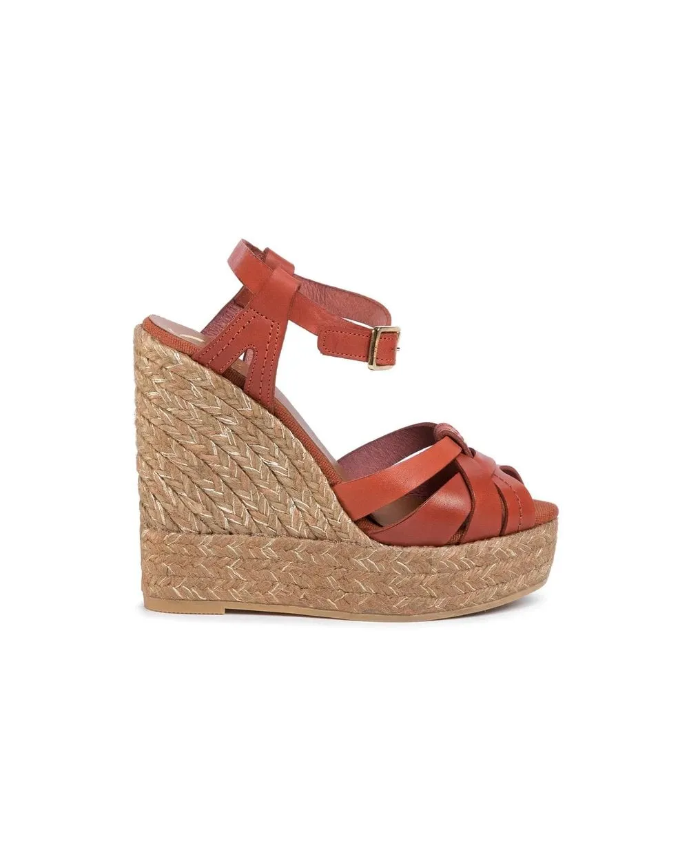 Kanna Sofia Lucido Womens Wedge Heel Espadrilles