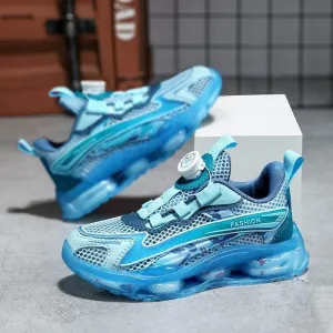 Kids Casual Sneakers - Breathable Comfy Walking Shoes