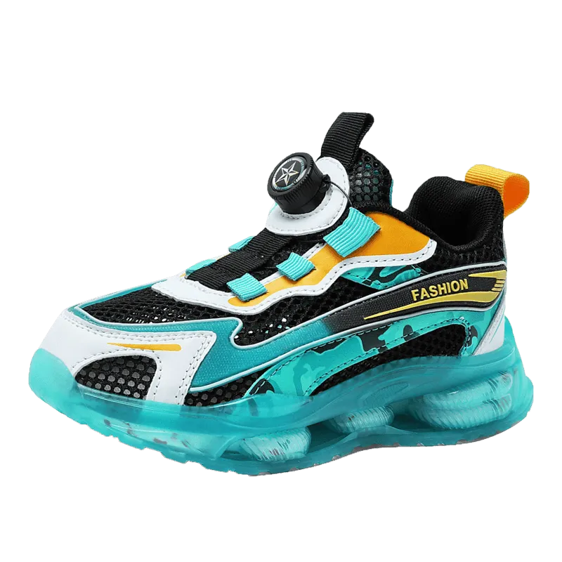 Kids Casual Sneakers - Breathable Comfy Walking Shoes
