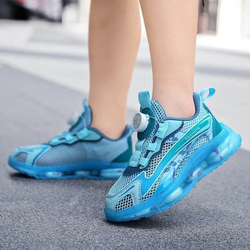 Kids Casual Sneakers - Breathable Comfy Walking Shoes