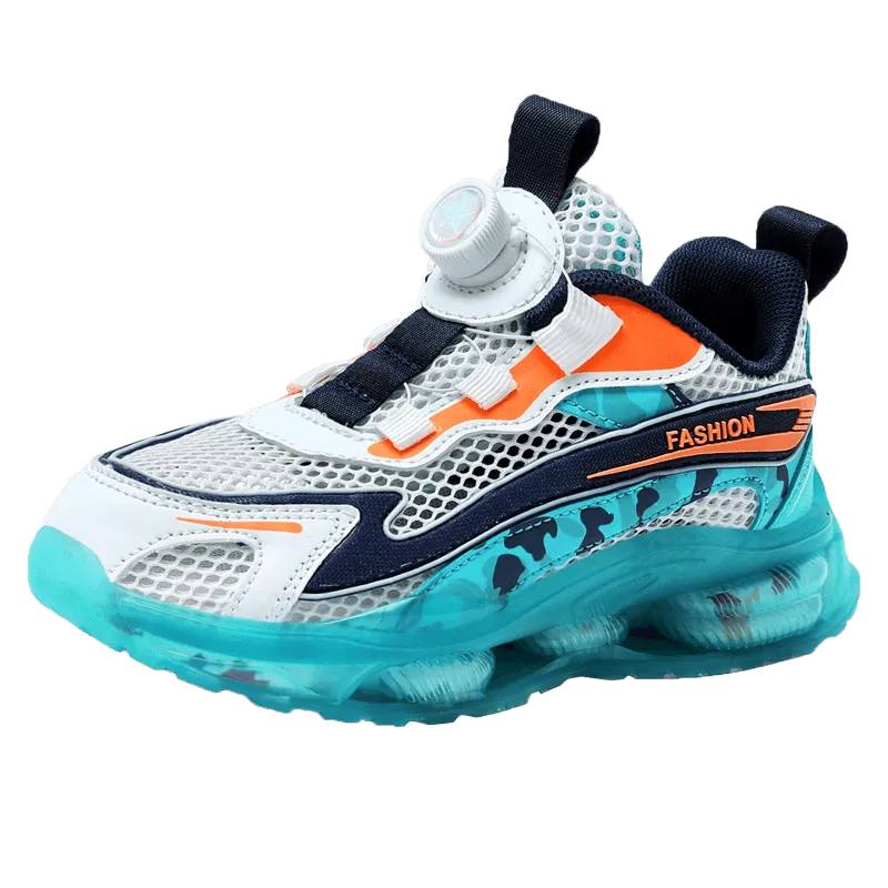 Kids Casual Sneakers - Breathable Comfy Walking Shoes