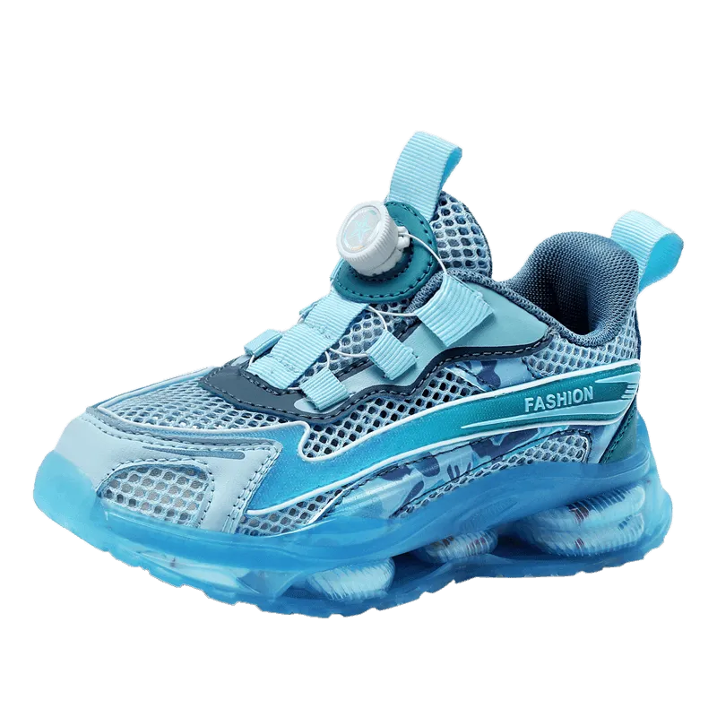 Kids Casual Sneakers - Breathable Comfy Walking Shoes