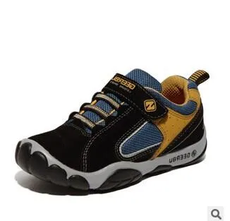 Kids Leather Style Sneakers