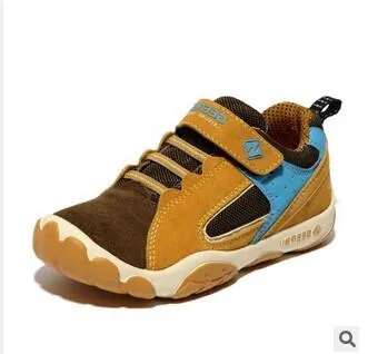 Kids Leather Style Sneakers