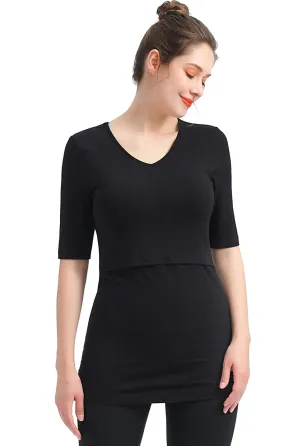 Kimi   Kai Essential Maternity & Nursing Tiered Top