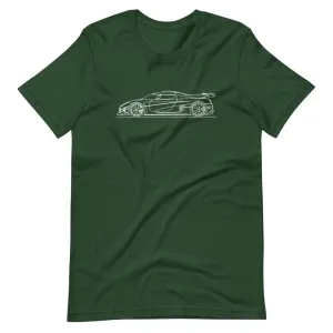 Koenigsegg One:1 silhouette T-shirt