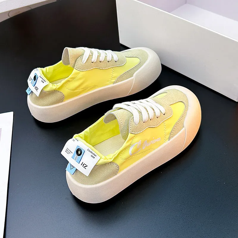 Lace Up Platform Sneakers