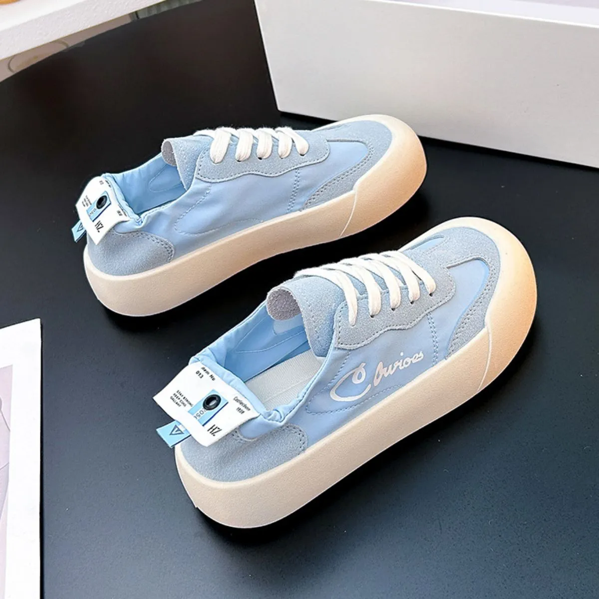 Lace Up Platform Sneakers