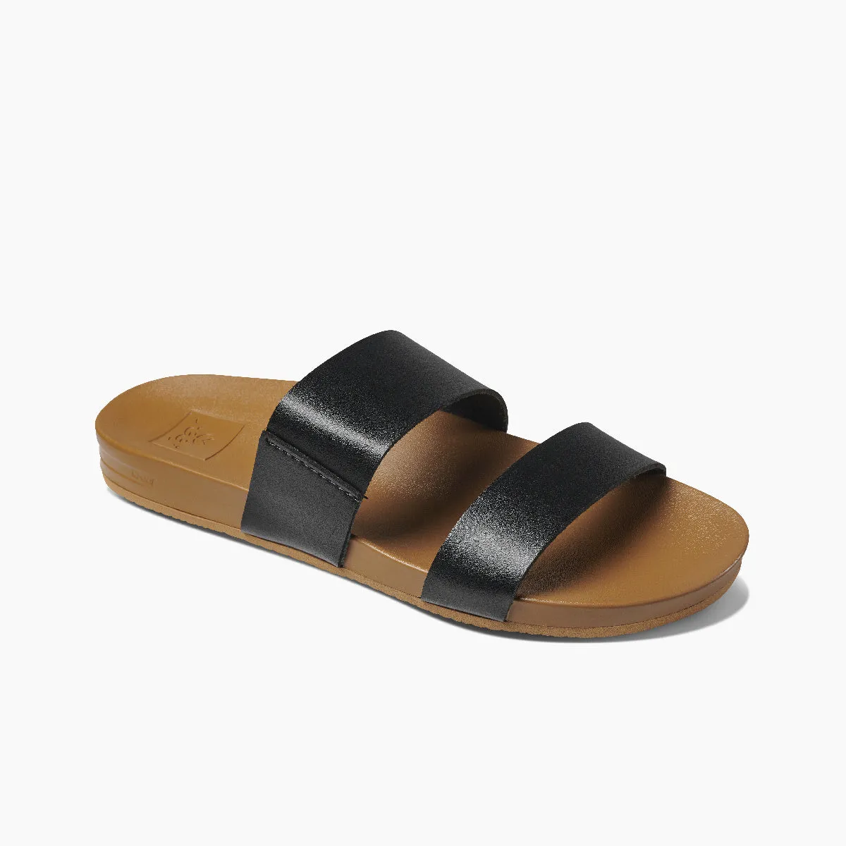 LADIES REEF CUSHION VISTA -BLACK/NATURAL
