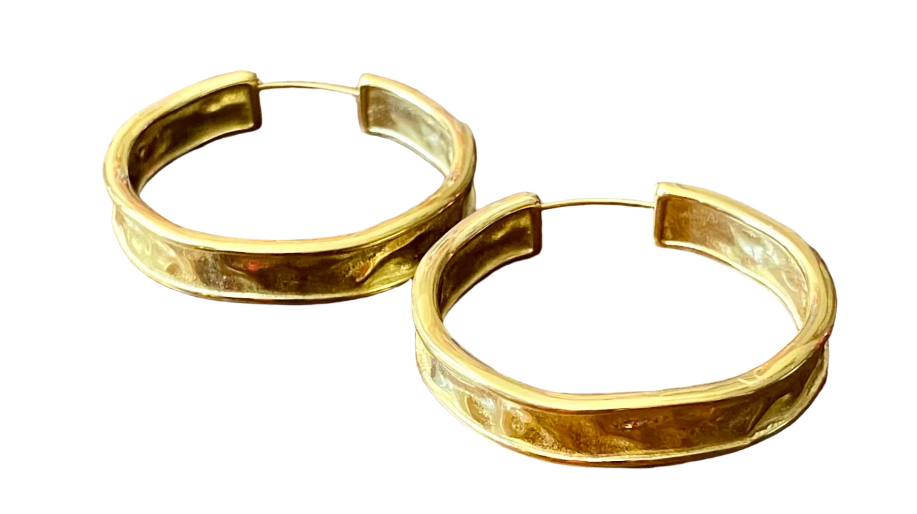 Ladies Thick/Chunky Hoop Earrings