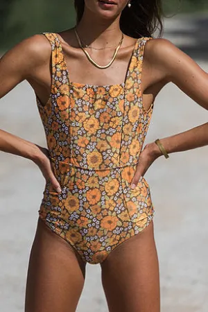 Lady Suit in Retro Blossom