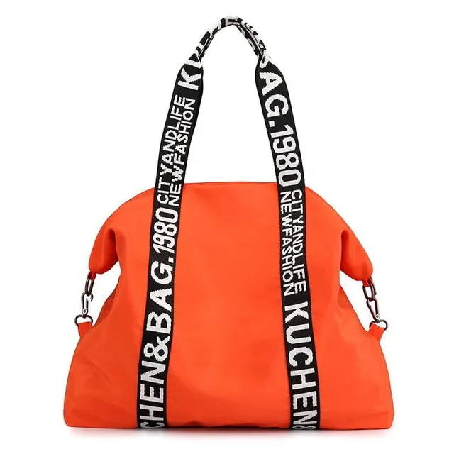 Large Capacity Nylon Travel Tote