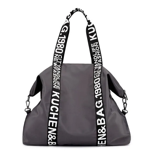 Large Capacity Nylon Travel Tote