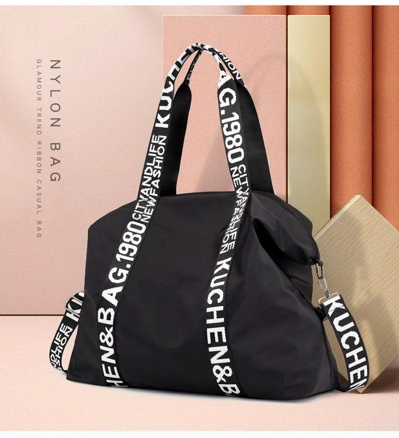 Large Capacity Nylon Travel Tote