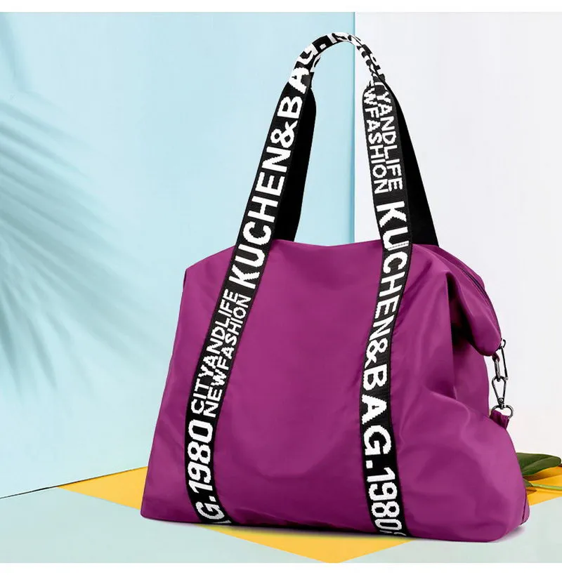 Large Capacity Nylon Travel Tote