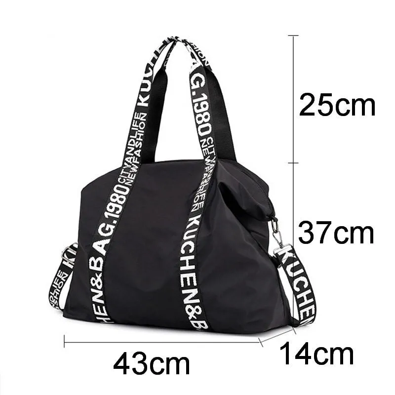 Large Capacity Nylon Travel Tote